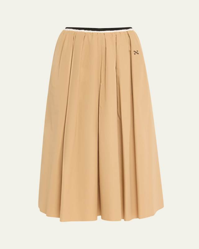 Summer Wine Elastic Waist Circle Skirt